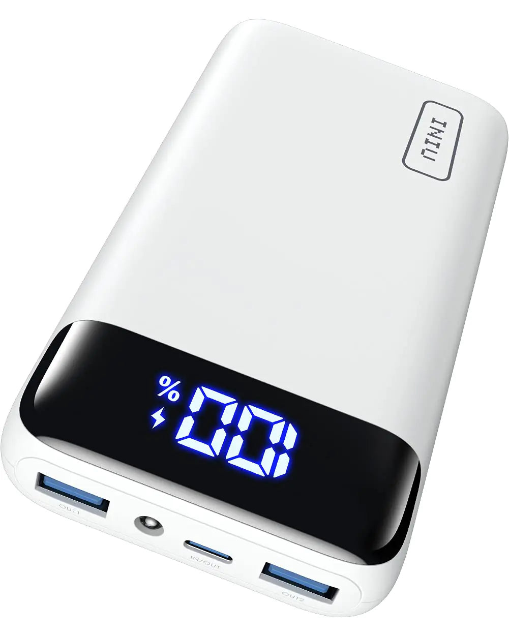 INIU Portable Charger, 22.5W PD3.0 QC4.0 Fast Charging LED Display 20000mAh Power Bank, Tri-Outputs Battery Pack Compatible with iPhone 16 15 14 13 12 Pro Samsung S22 Google iPad Tablet etc