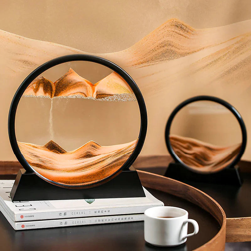 3D Quicksand Painting Hourglass